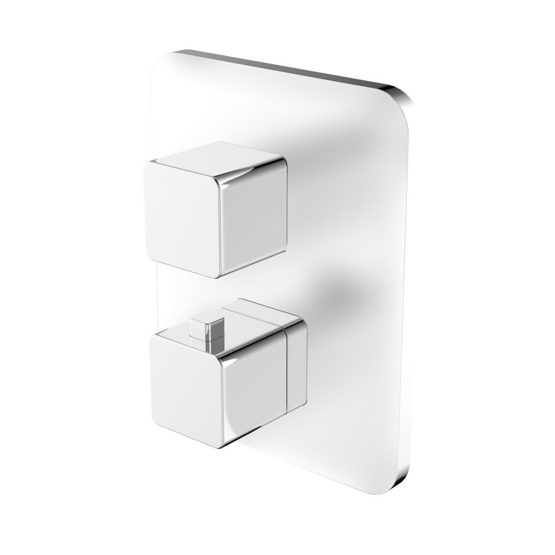 Elvin Wall Bath Shower Mixer Bath Filler with Diverter