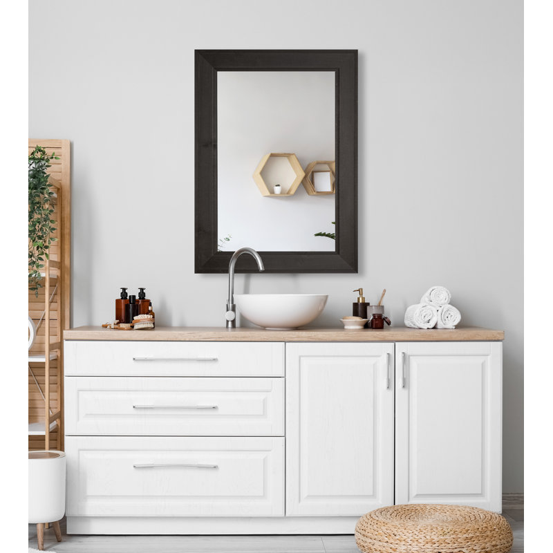 Miroir Rayne Heritage, 18 x 33, Ebony