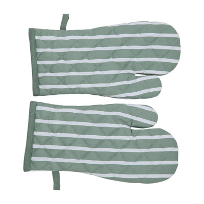 Brambly Cottage Striped Oven Mitt(s) Only Set