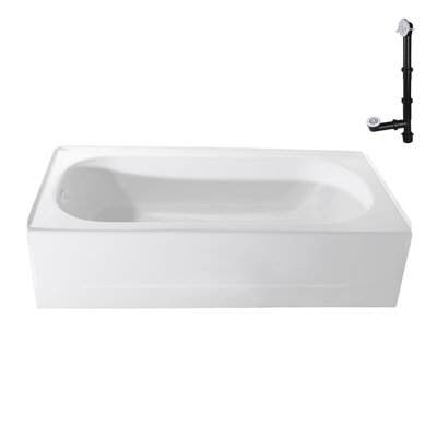 Baignoire en acier émaillé 60 po x 30 po Alcove / Tile