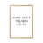 Brushed Copper Frame