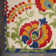 Bernia Floral Ivory/Red/Green Indoor/Outdoor Area Rug
