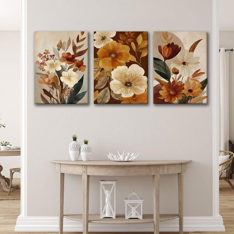3 Piece Wrapped Canvas Print