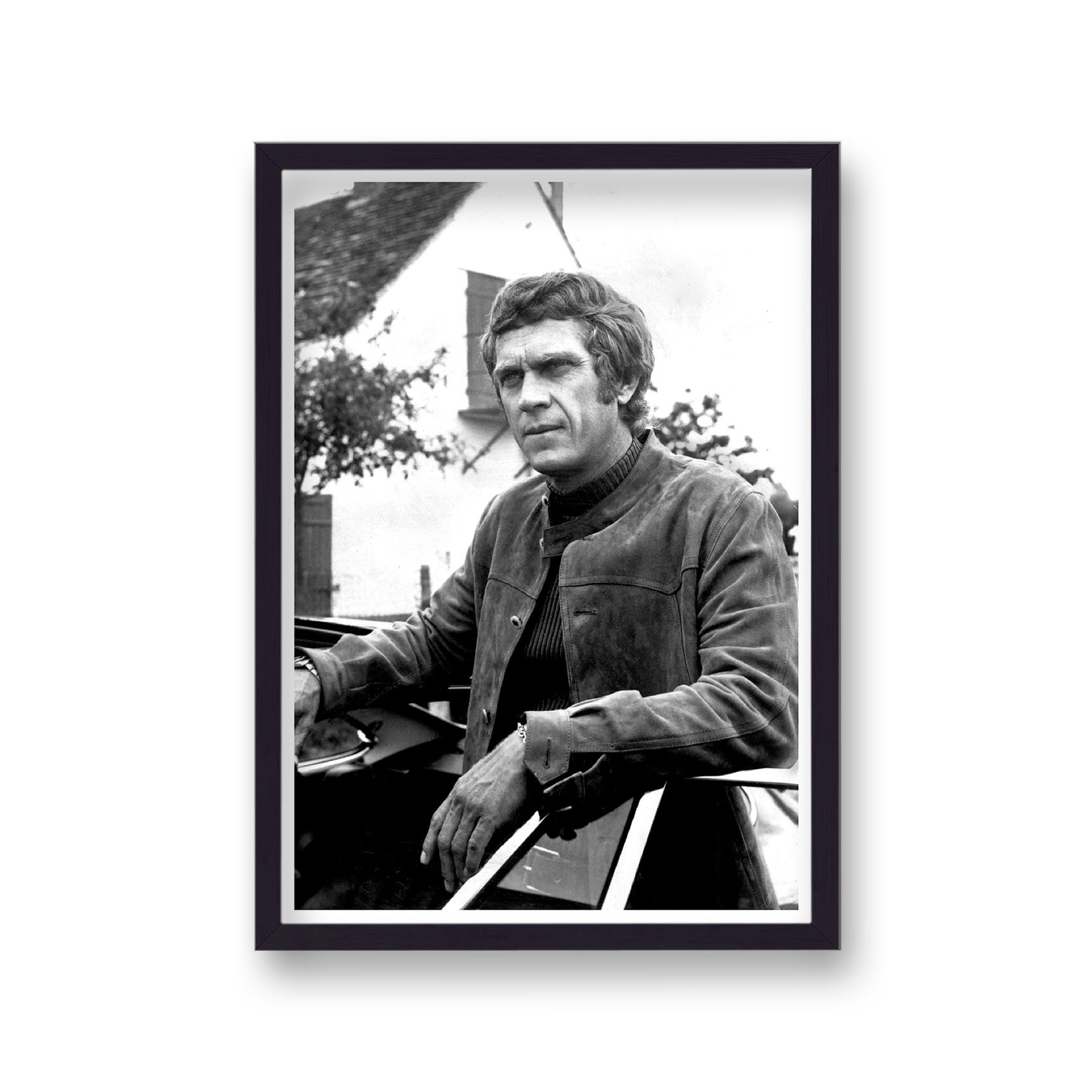 Steve mcqueen suede clearance jacket