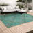 Machine Washable Indoor/Outdoor Chantille ACN2880 Plaid Rug-308707860-308707850