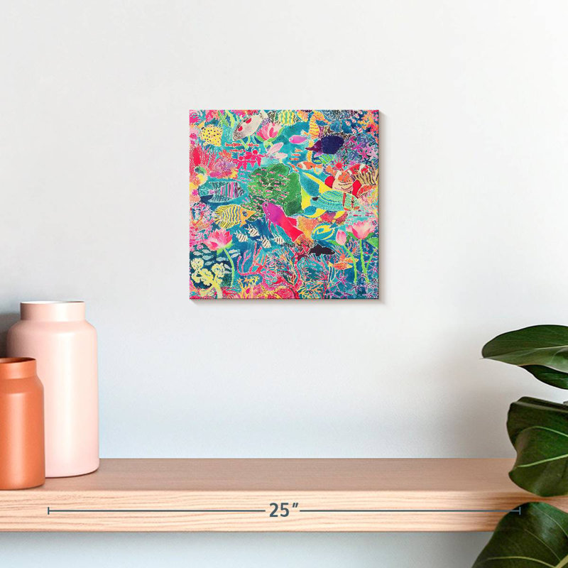 Brampt Underwater Rainbow, 10" H x 10" W