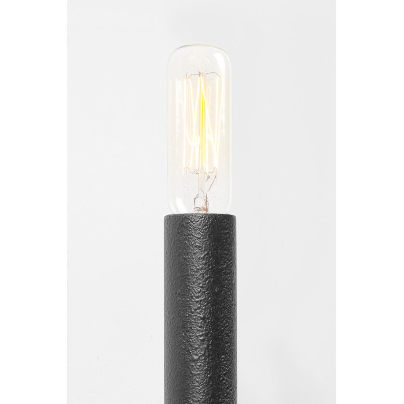 1 - Light Armed Sconce, Forged Iron