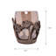 Vase en verre Gingko
