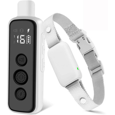 Shock Collar For Dogs - Waterproof Rechargeable Dog Electric Training Collar With Remote For Small Medium Large Dogs With Beep, Vibration, Safe Shock
