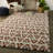 Setrag Geometric Shag Area Rug-2135842197