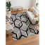 Nubia Geometric Area Rug in Gray-1090508670