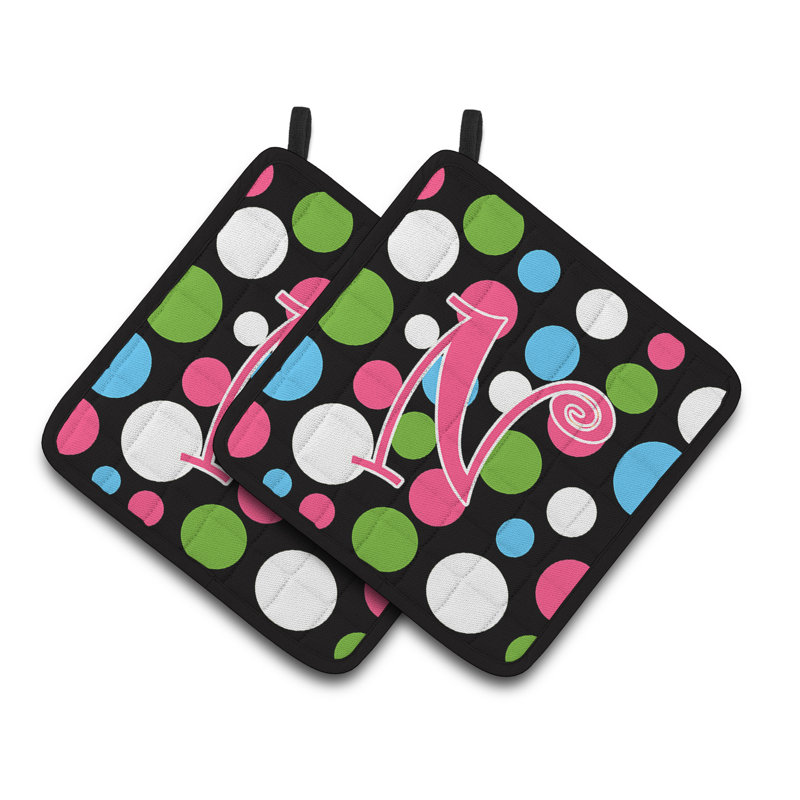 Cuisinier poignée Polka Dots, N