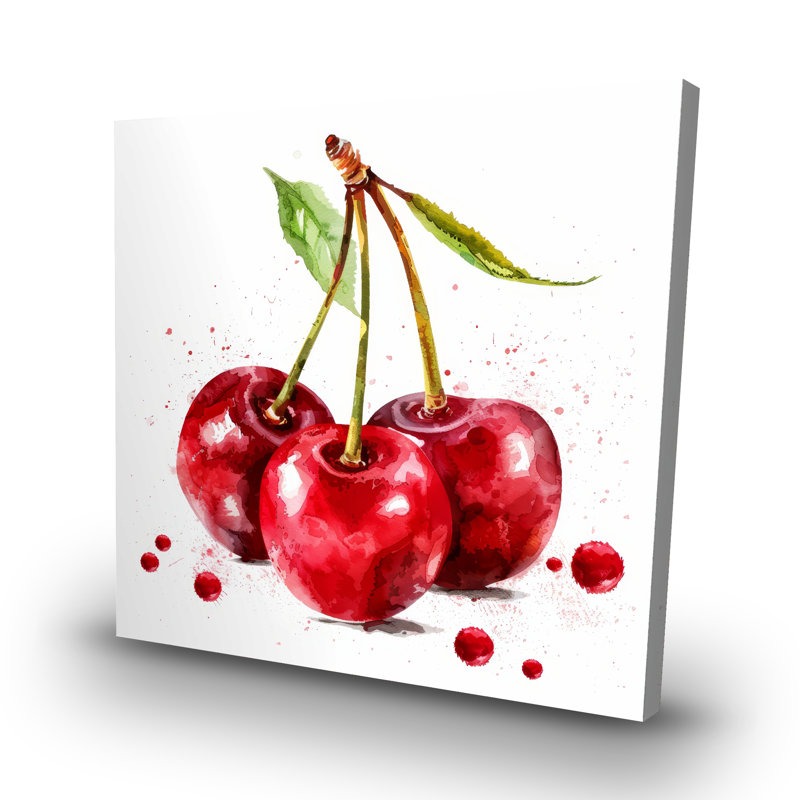 Cherries - 32"x32" art on canvas