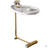 2-Pieces White C-Shaped Side Table