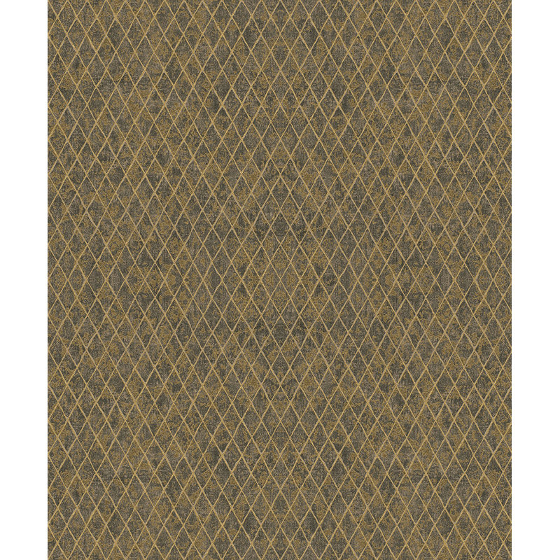 Galerie Odyssey Geometric Diamond Wallpaper, Gold