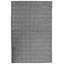 Cotton Geometric Area Rug in Gray