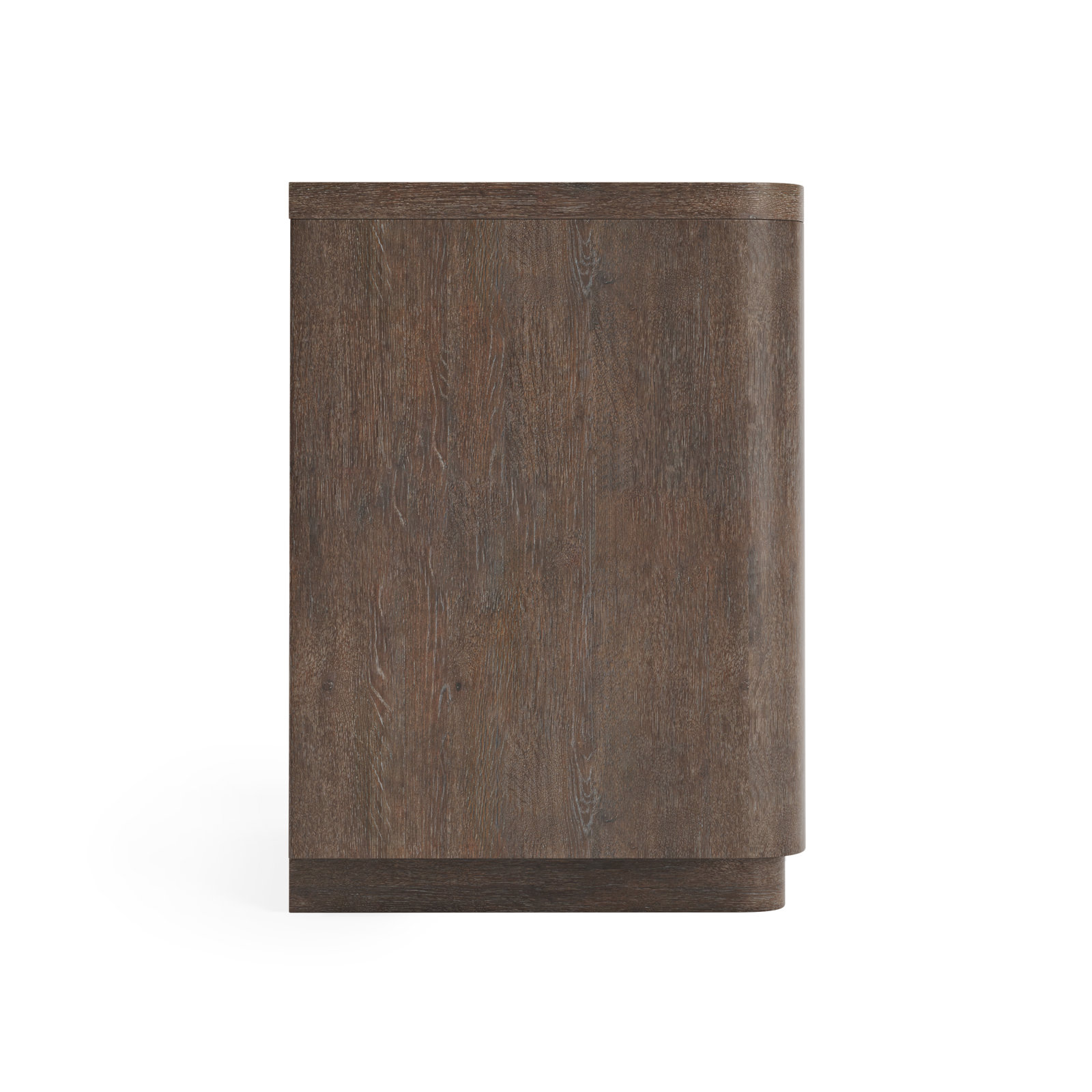 Outline 2-Drawer Oak Nightstand