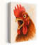 Drôle de coq criant, audacieux, oiseau moderne, animal, nature, art mural-1451555616