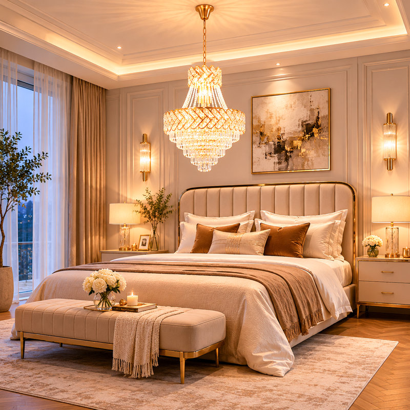 Lustre en cristal Modern Luxury
