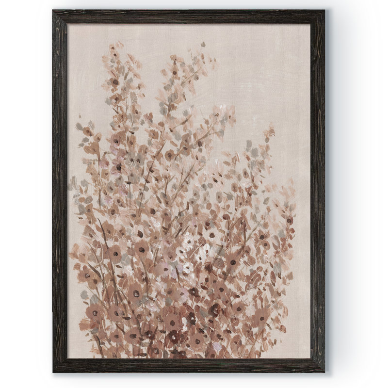 « rustique wildflowers i » par paul cezanne-cadre photo, reproduction d’art, H 30 po x l 22 po x P 1,25 po, Blanc
