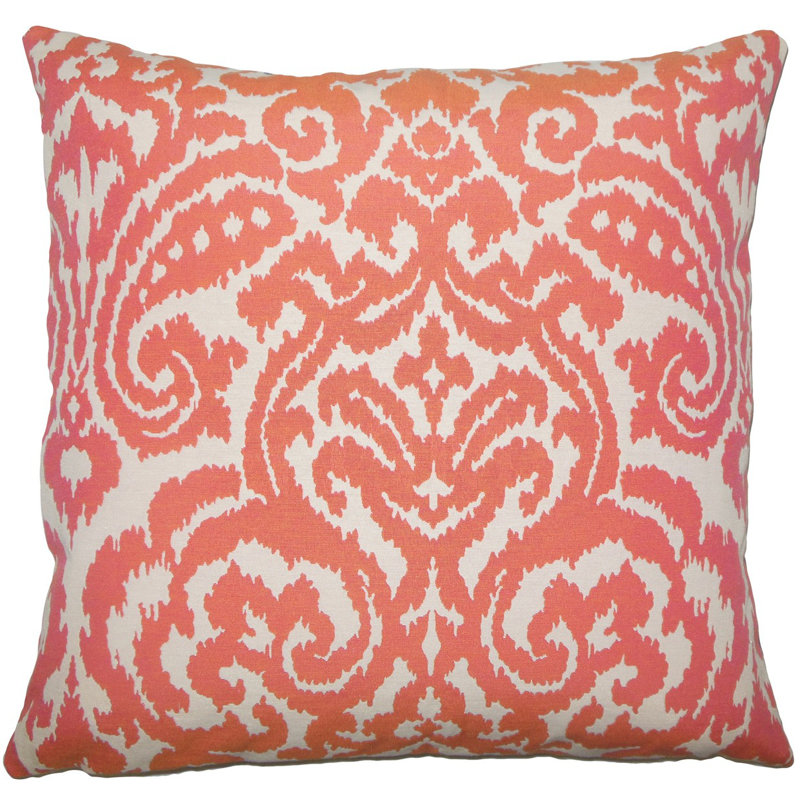 Coussin wafai ikat, H 20 po x l 20 po x P 5 po, Pollen