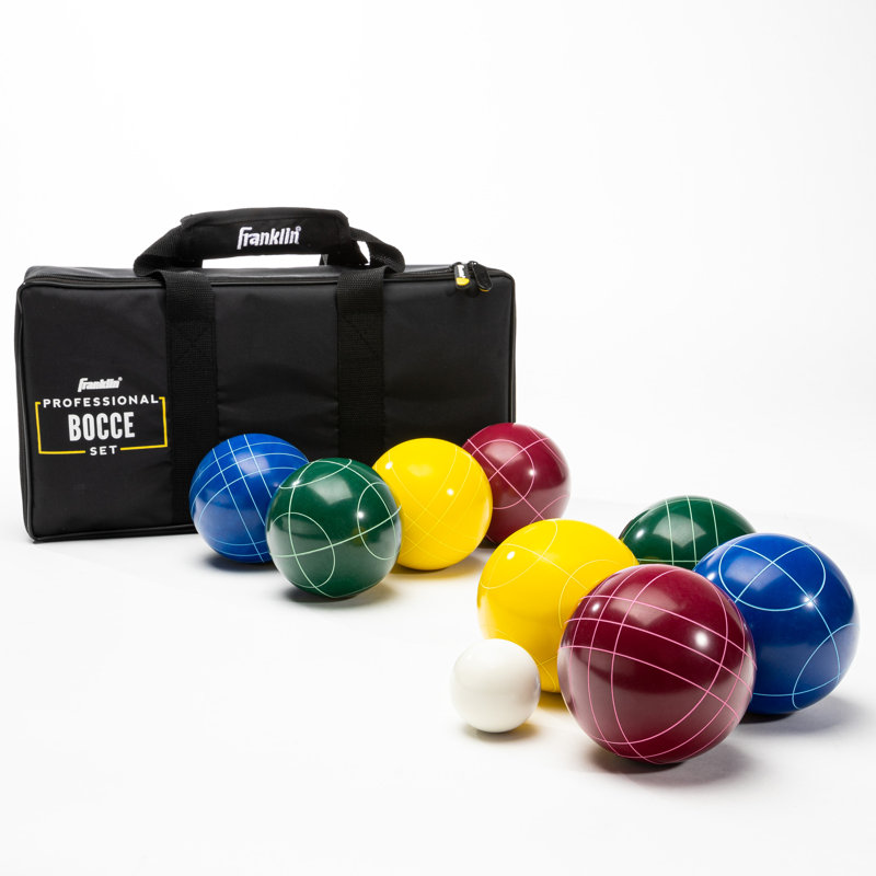 Franklin Sports Professional Bocce Ball Set with Deluxe Carry Bag