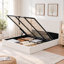 Lit plateforme tapissier en velours côtelé Wauson-1450114068-1454283009