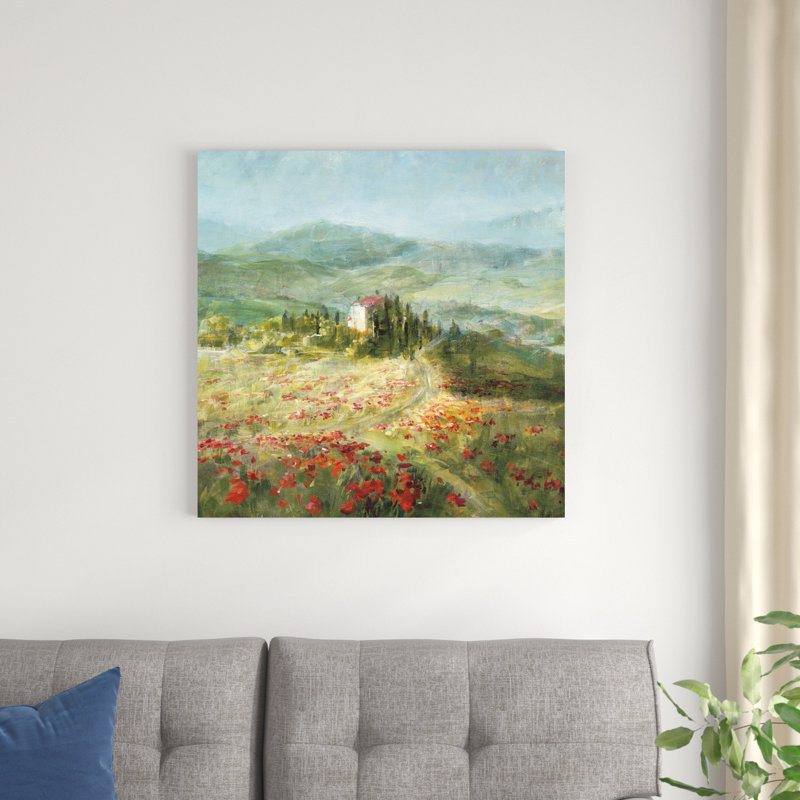L'été en Provence, H 30 po x l 30 po