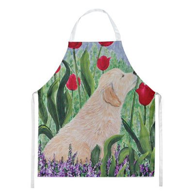No Pattern Bib Apron