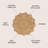 Eden Round Natural Jute hippie Circle Natural Rug-128435440