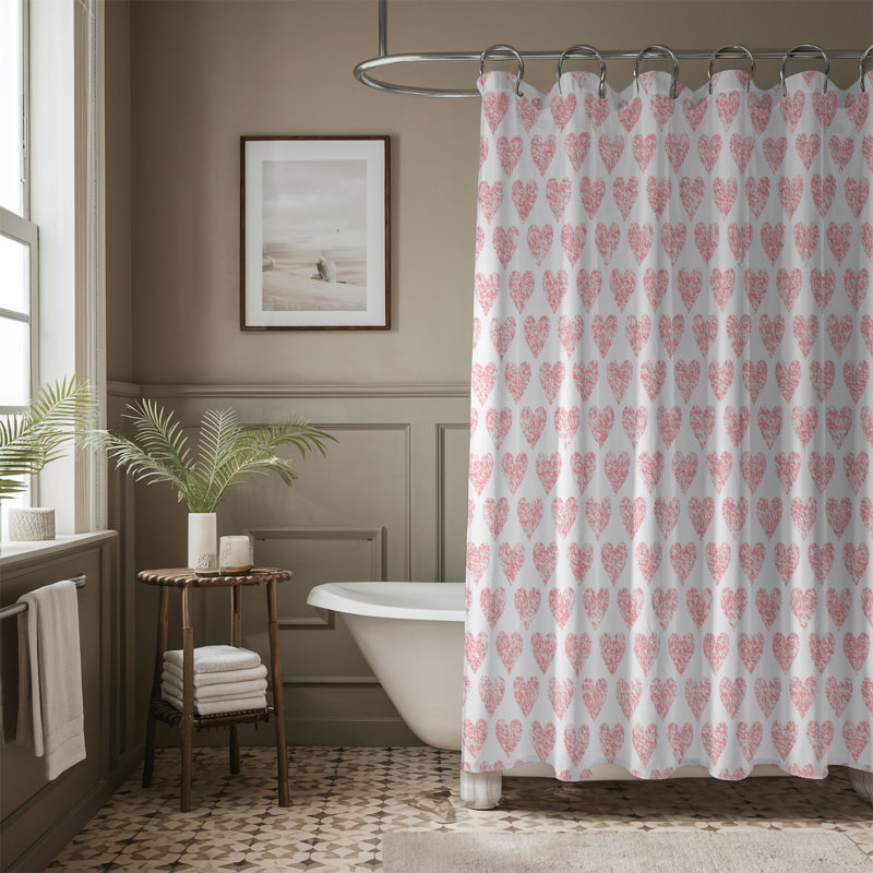 Rideau de douche Indigo Geo - Premium, H 74 po x l 35 po