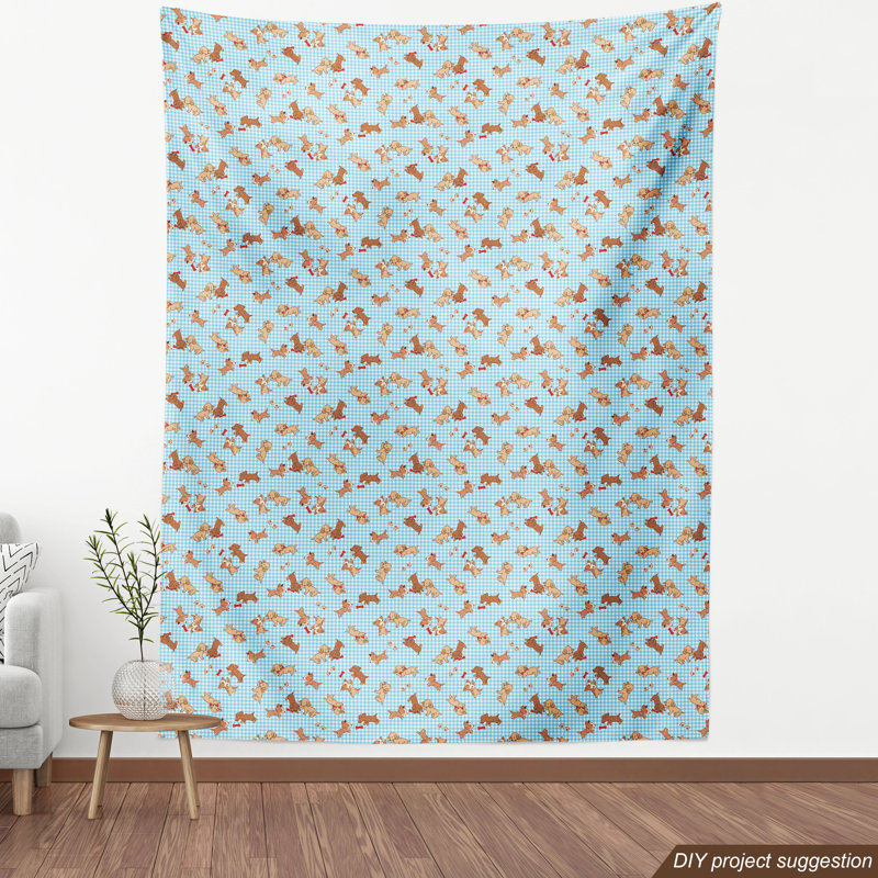 Tissu pour chiens, l 58 po x L 180 po