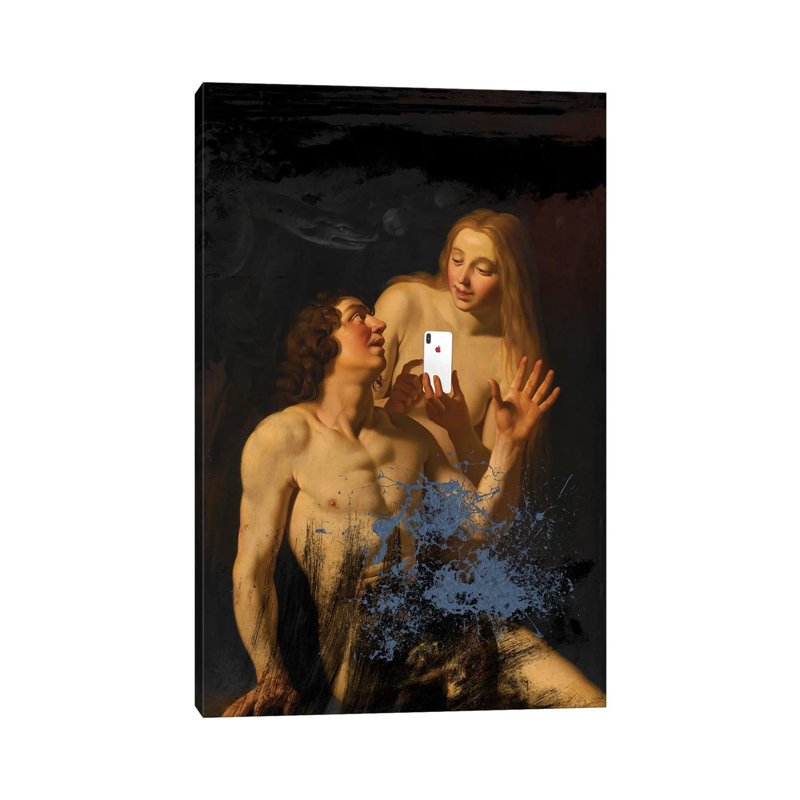 Original Sin by José Luis Guerrero - 1 Piece Wrapped Canvas Wall Art, 20.32 cm H x 30.48 cm W