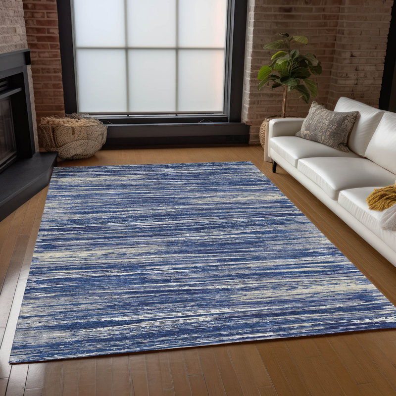 Malek Abstract Indoor / Outdoor Rug, Rectangle 8' x 10'