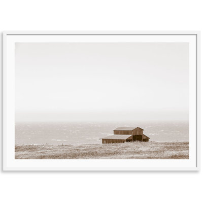 Barn With A View Print by Carly Tabak