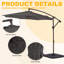 Parasol de patio 10 pi-69385409