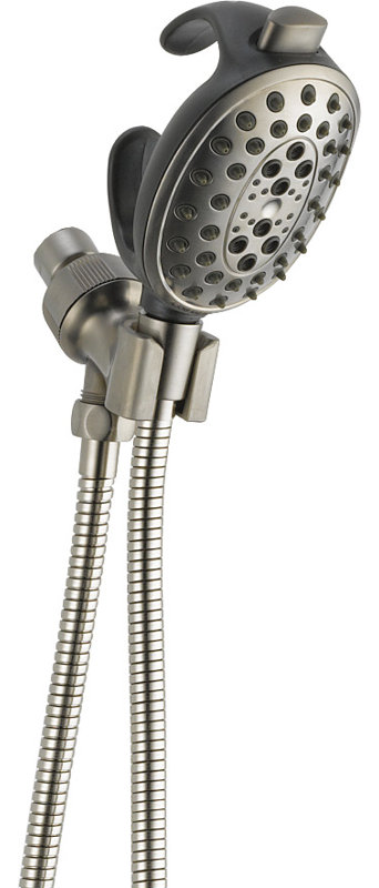 Universal Showering Components Multi Function Handheld Shower Head, Brilliance Stainless