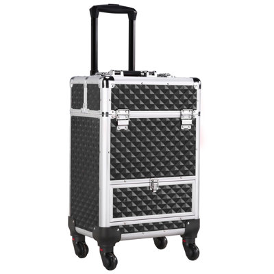 Ackerman 9 Compartment Makeup Organizer