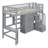 Jamner Kids Twin Loft Bed with Drawers-320072574-320072573