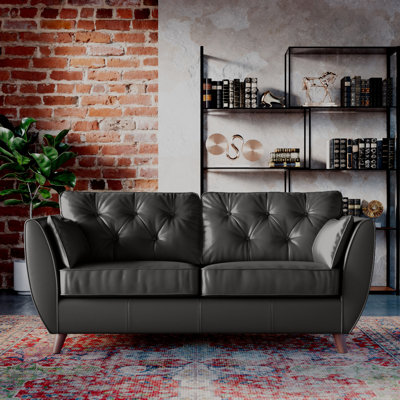 Marylin 3 Seater Leather Sofa