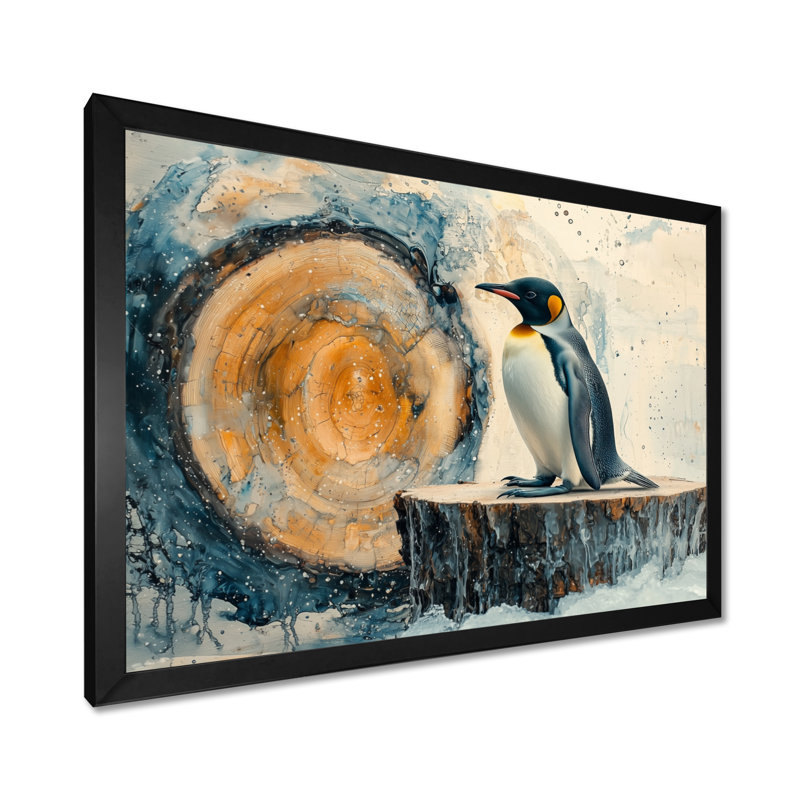 Grane - Animals Oversized Canvas Prints, Single Picture Framed Print, 30" H x 40" W, Black