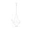 Small Leather Fringe Chandelier-1236236703