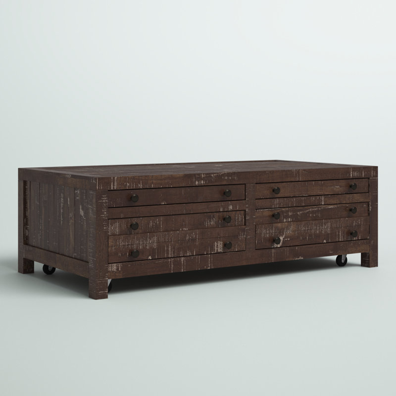 Table basse en bois massif Randal