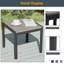 Ensemble de conversation 3 pièces en osier de patio avec table d'appoint Mazure-110098288