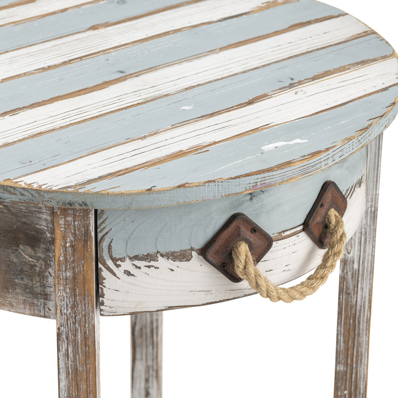 Swiftsure Solid Wood End Table with Storage