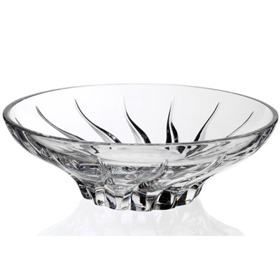 Trix Handmade Crystal Metal Decorative Bowl - Set of 1