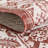 Archange Southwestern Machine Woven Polypropylene Indoor / Outdoor Area Rug in Rust Red-633837847