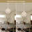 Tinnin 5-Light Farmhouse Chandeliers Lantern Rustic Kitchen Island Cottage Candle Geometric Pendant-1151285659