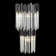 Matrix Steel Flush Mounted Sconce