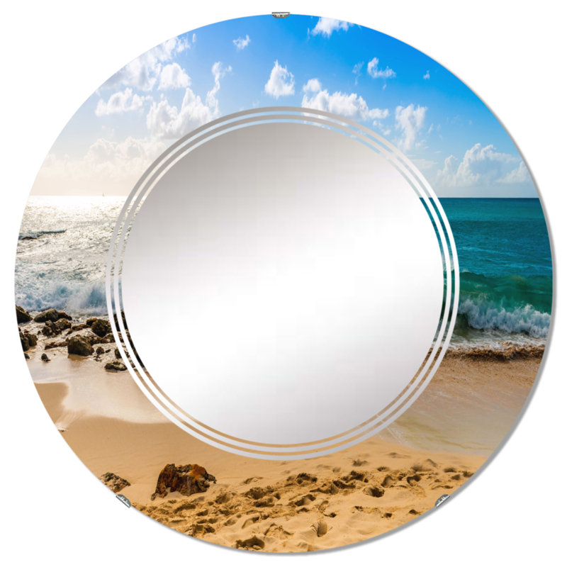 Miroir de salle de bain sans cadre, 32 po x 32 po